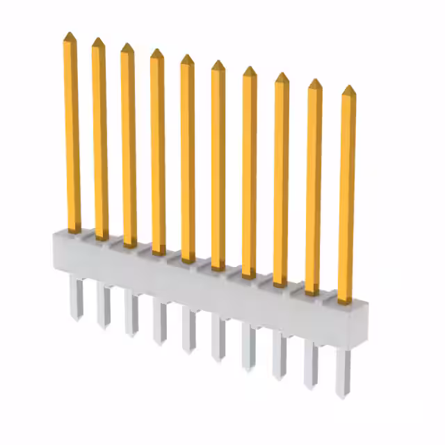 22102104 Molex  Headers Male Pins